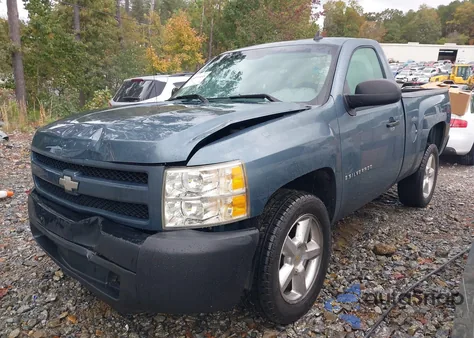 2007 Chevrolet Silverado 1500 Work Truck from USA, damaged, VIN 1GCEC14CX7Z553834